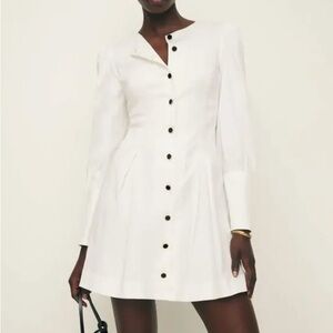 Reformation Lovisa Mini Dress - White